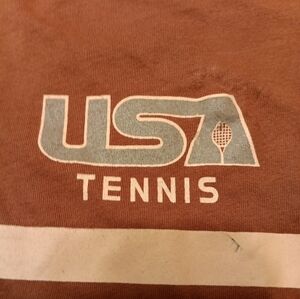 Back When By Anthropologie USA 99 Tennis Size M Medium Short Sleeve T Shirt